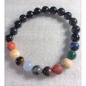 Gemstone Planet Bracelet - 8mm